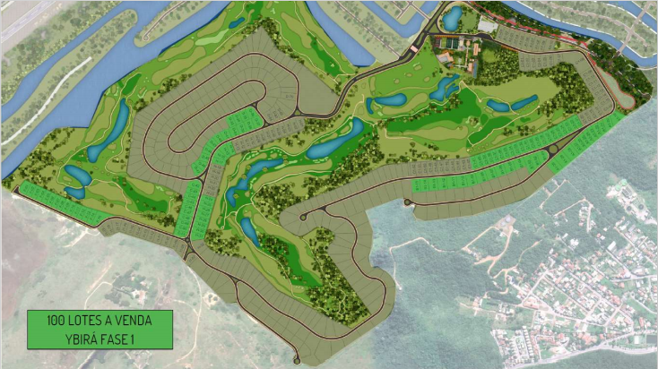100 Lotes à venda na Fase 1 Ybirá. Ybirá oferece lotes de 1.000 m² a 2.000 m².