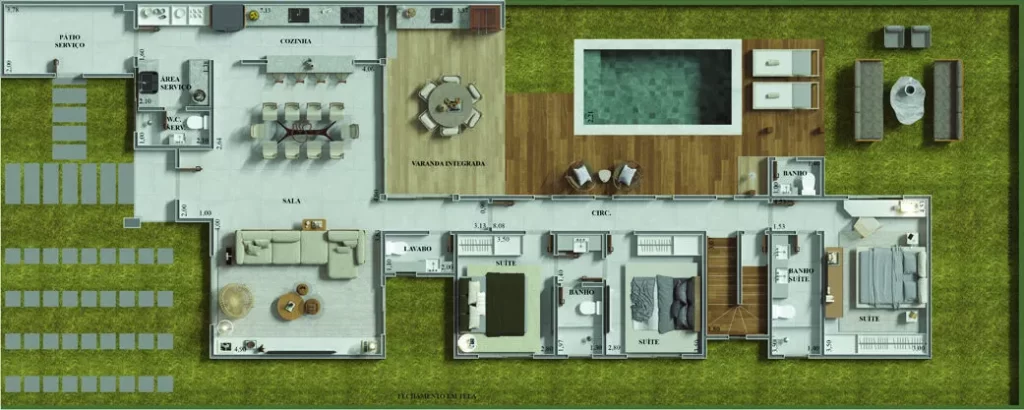 Arandu Aretê Búzios Terrenos à Venda plantas das casas